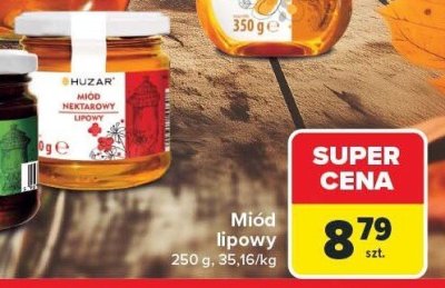 Miód lipowy promocja w Carrefour