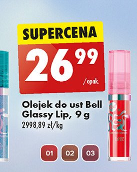 Olejek do ust 01 Bell pumpkin glass promocja w Biedronka