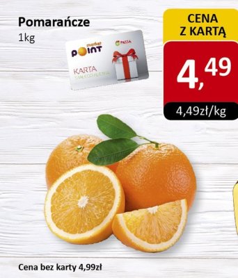 Pomara艅cze Ryneczek lidla promocja w Market Point
