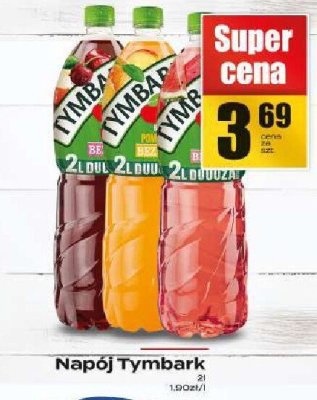 Napój Tymbark promocja w Supeco