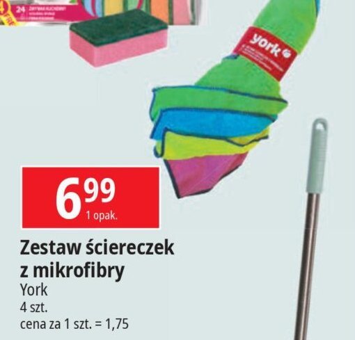 Ściereczki z mikrofibry York promocja