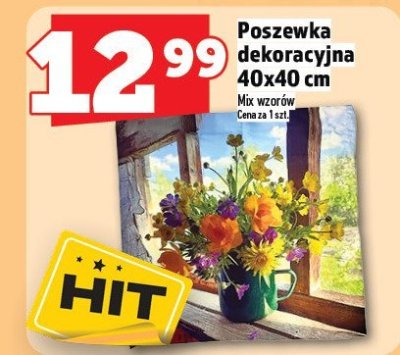 Poszewka dekoracyjna 40x40 cm promocja w TOPAZ