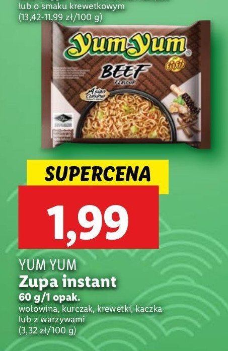 Zupa tajska krewetkowa Yumyum promocja