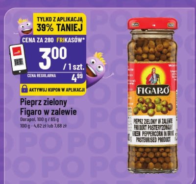 Pieprz zielony Figaro w zalewie promocja w POLOmarket