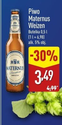 Piwo Maternus Weizen promocja w Aldi