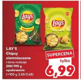 Chipsy spicy paprika Lay's Frito lay lay's promocja