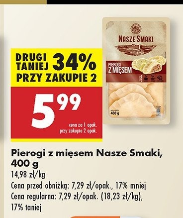 Pierogi z mi臋sem Nasze smaki promocja