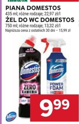 Piana Domestos 435 ml, różne rodzaje; 22,97 zł/l promocja w Stokrotka