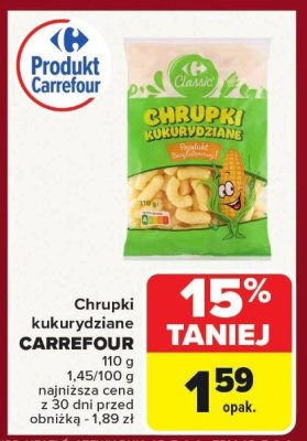 Chrupki kukurydziane promocja w Carrefour