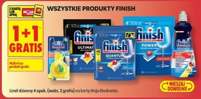 Wszystkie produkty Finish promocja w Biedronka