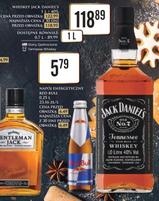 Whiskey Jack Daniel's Gentleman Jack promocja w Dino