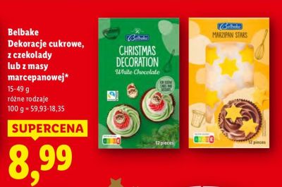 Dekoracje z czekolady promocja w Lidl