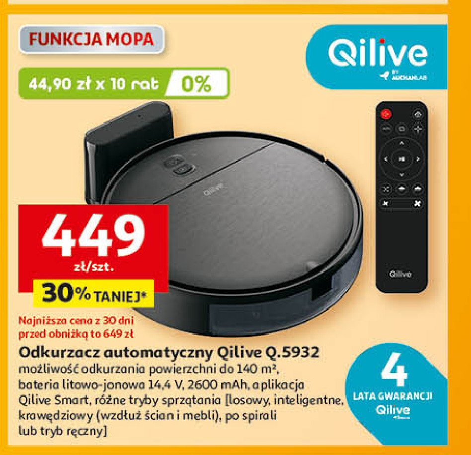 Odkurzacz q.5932 Qilive promocja