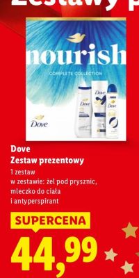 Zestaw prezentowy Dove promocja w Lidl