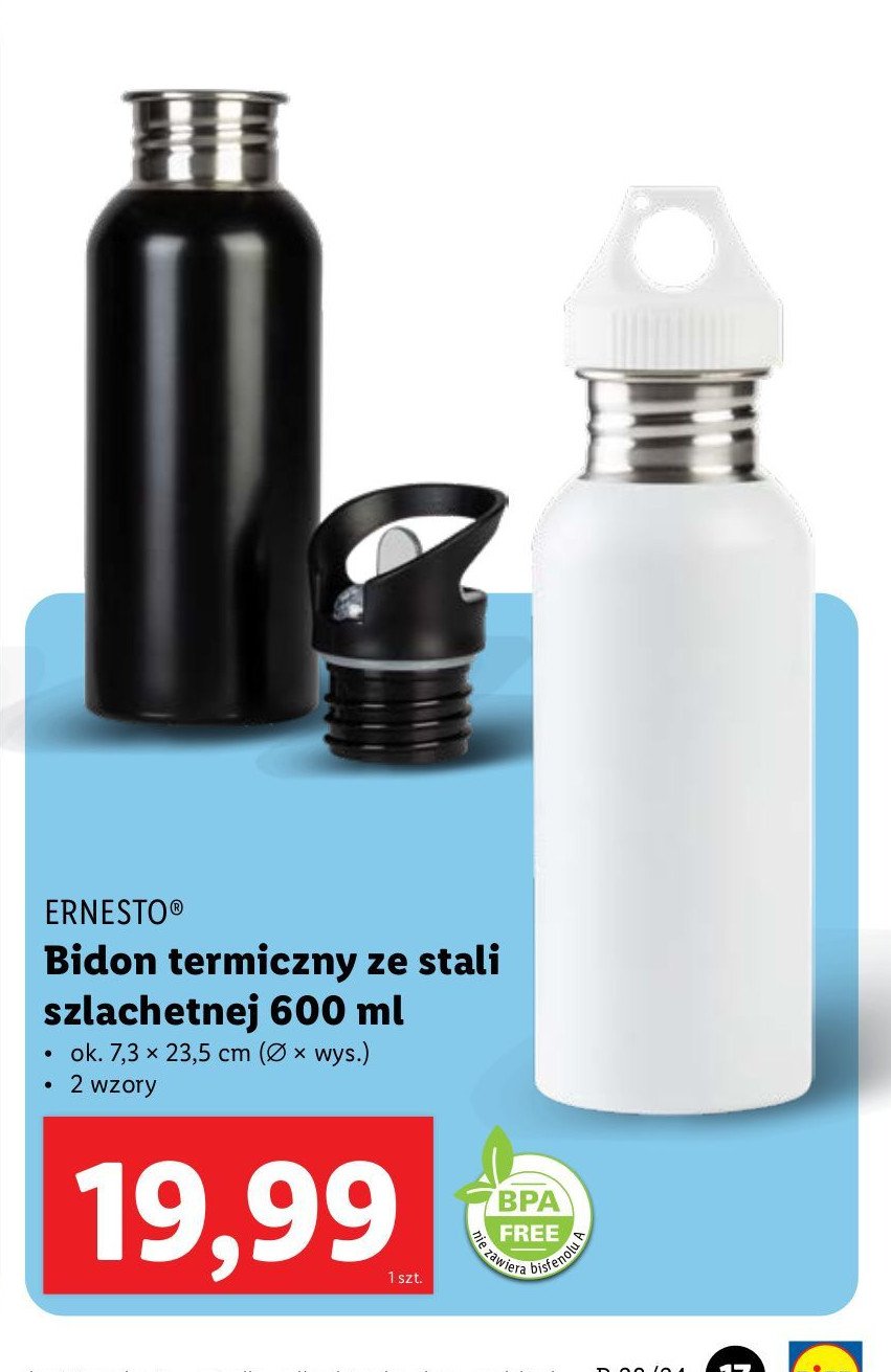 Bidon 600 ml Ernesto promocja