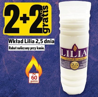 Znicz Lilia 2,5 dnia promocja w TOPAZ
