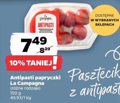 Antipasti papryczki (różne rodzaje) La Campagna promocja w Netto