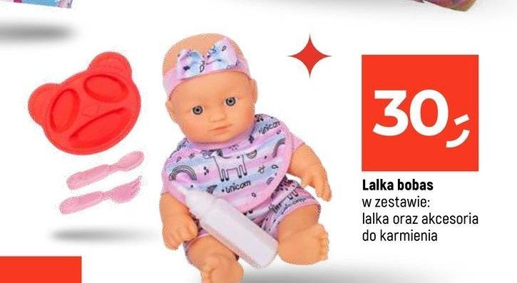 Lalka bobas z akcesoriami promocja