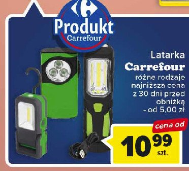 Latarka led 3 x aaa Carrefour promocja