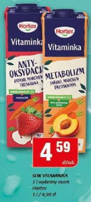 Sok Vitaminka antyoksydacyjny lub metabolizm promocja w Chorten