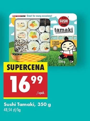 Sushi tamaki Sushi 4you promocja