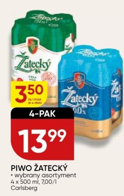 Piwo ŻATECKÝ promocja w Chata Polska