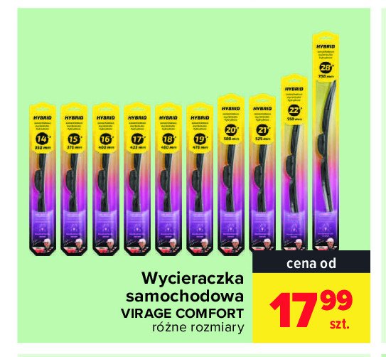 Wycieraczka hybrid 19 Virage promocja