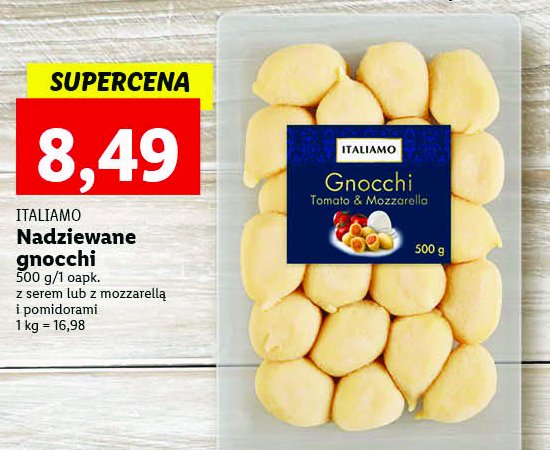 Gnocchi z serem Italiamo promocja