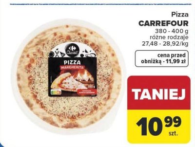 Pizza promocja w Carrefour Market