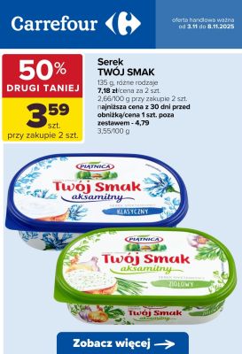 Ser promocja w Carrefour