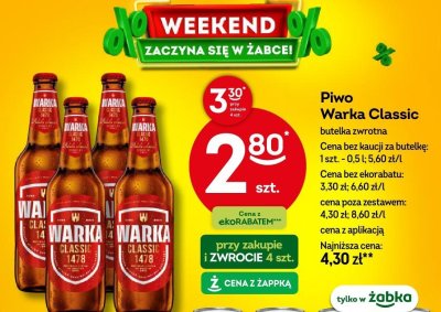 Piwo promocja w Żabka
