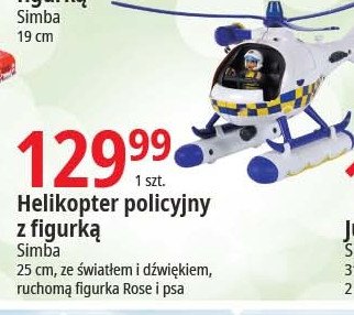 Helikopter policyjny stra偶ak sam Simba promocja