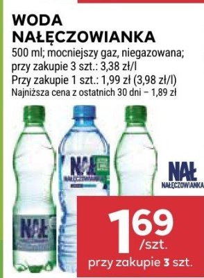 Woda Nałęczowianka promocja w Stokrotka