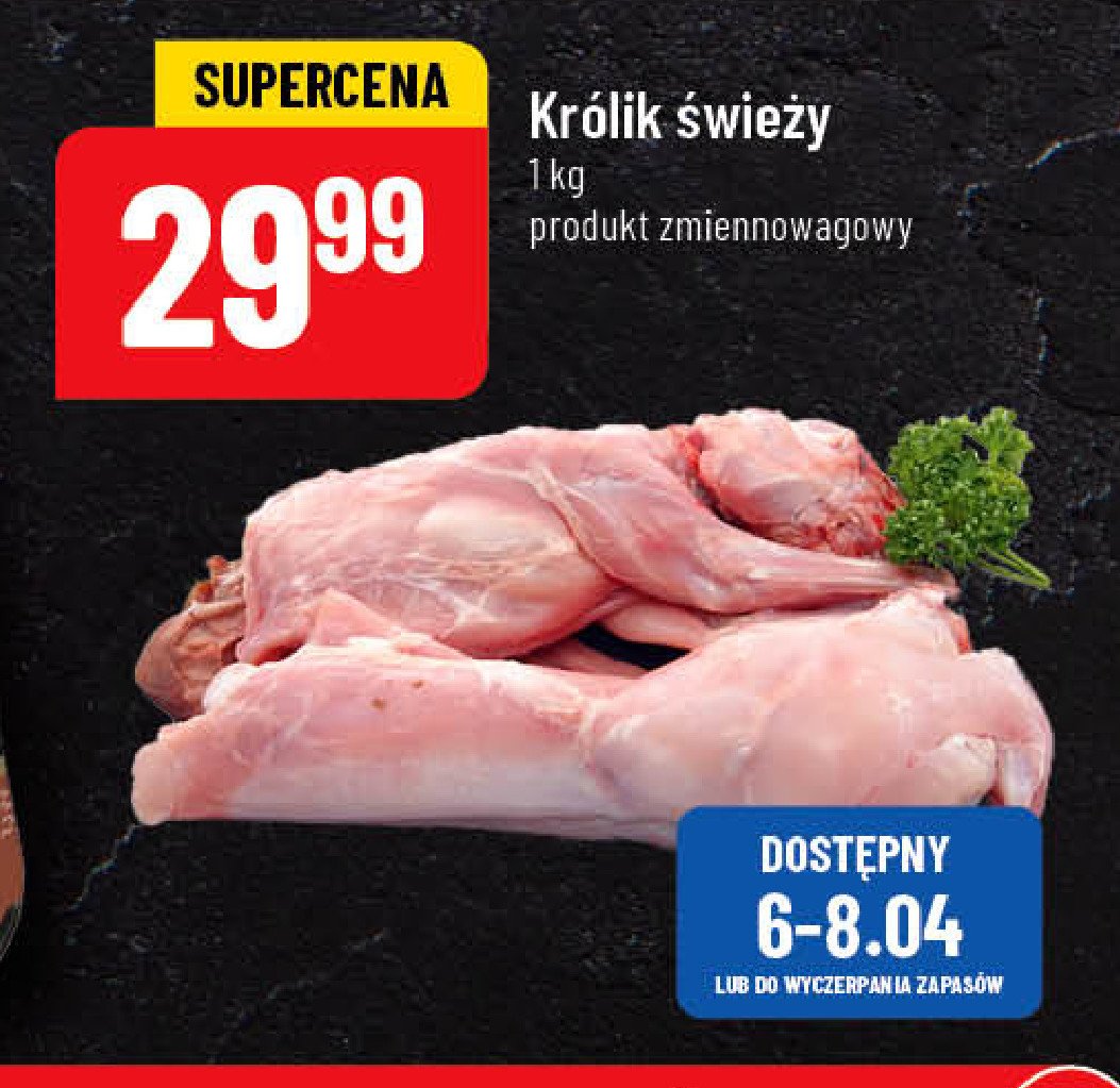 Kr贸lik 艣wie偶y promocja