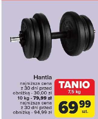 Hantel 10 kg promocja