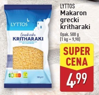 Makaron kritharaki Lyttos promocja