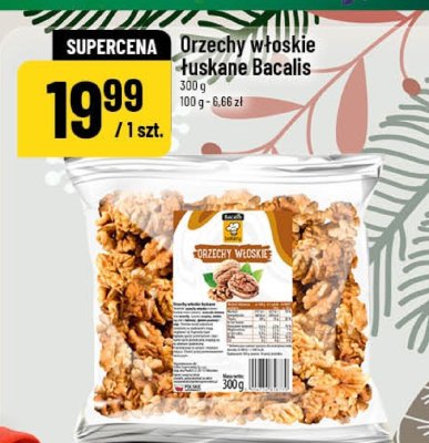 Orzechy włoskie łuskane Bacalis promocja w POLOmarket