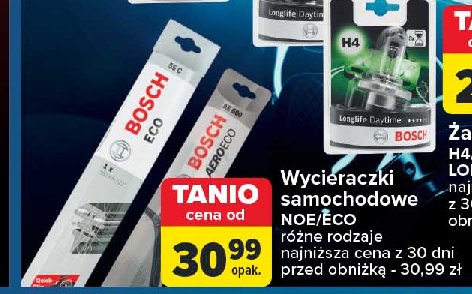 Wycieraczki samochodowe eco Bosch promocja