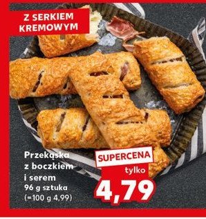 Przekąska z boczkiem i serem promocja w Kaufland