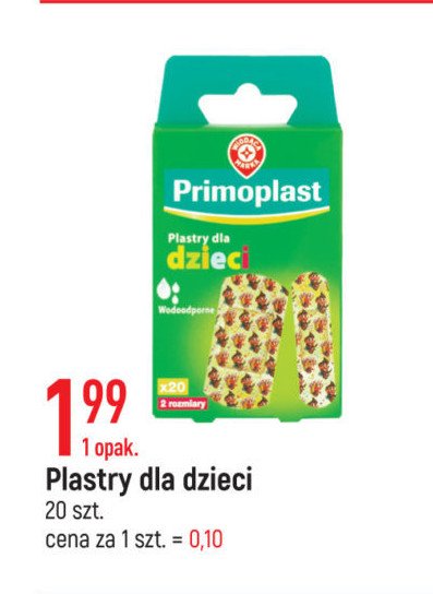 Plastry opatrunkowe dla dzieci Wiod膮ca marka primoplast promocja