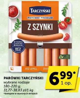 Parówki Tarczyński z szynki promocja w Groszek