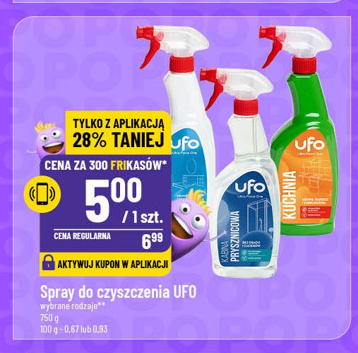 Spray do kuchni Ufo promocja w POLOmarket