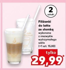 Szklanki do caffee latte promocja