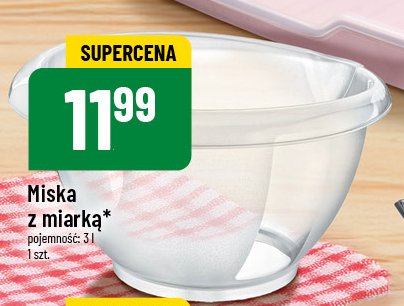 Miska z miarką 3 l promocja