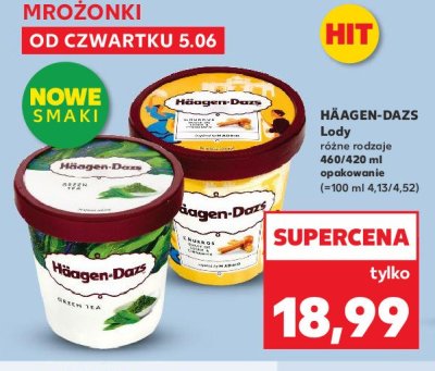 Lody churros Haagen-dazs promocja