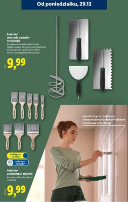 Akcesoria malarskie i tynkarskie Parkside promocja w Lidl