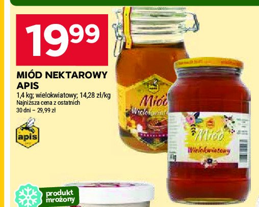 Miód wielokwiatowy Apis miody polskie promocja