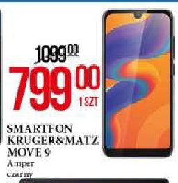 Smartfon move 9 dual sim Kruger & matz promocja