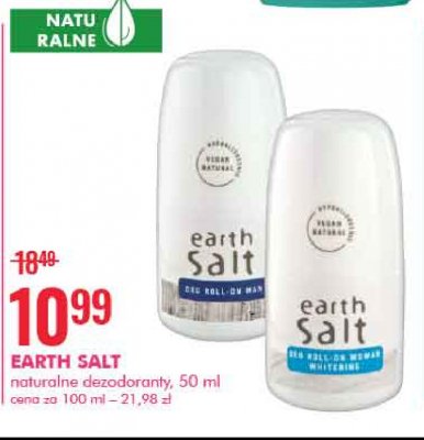 Dezodorant hipoalergiczny woman whitening Sense & body earth salt promocja