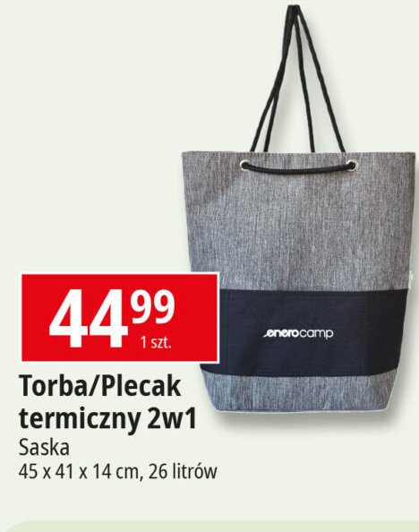 Torbo-plecak termiczny 26 l Enero camp promocja